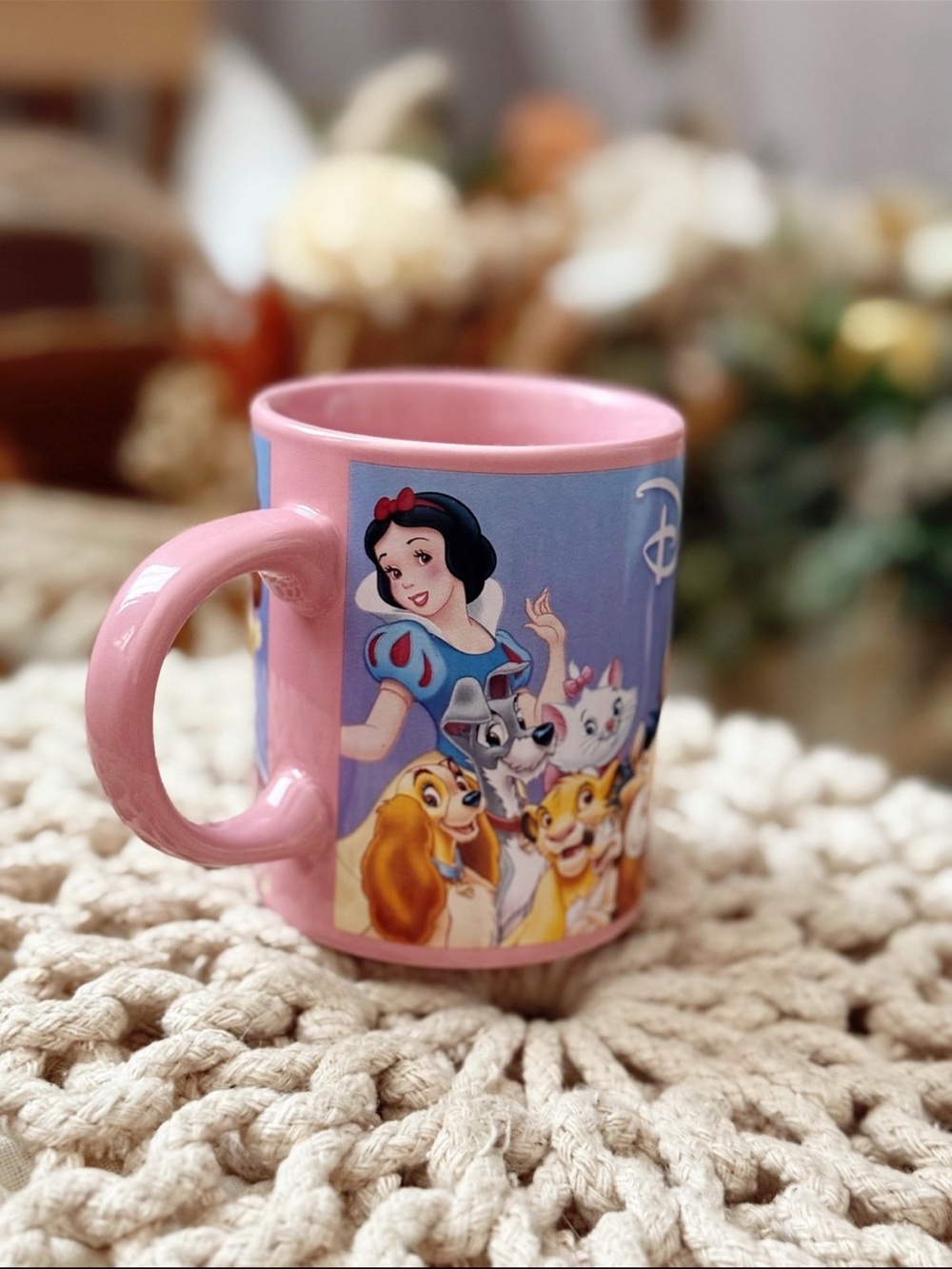 Disney Pink Disney Princesses Ceramic Coffee Mug